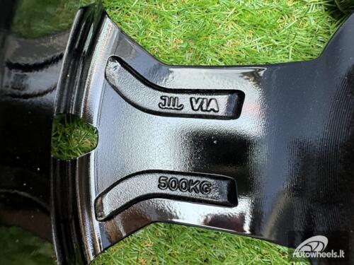 Ratlankis R16x6.5  4X100  ET  45  60.1  B1110  Black Polished (MB)  For DACIA  (R+K4)  (NEW Model)