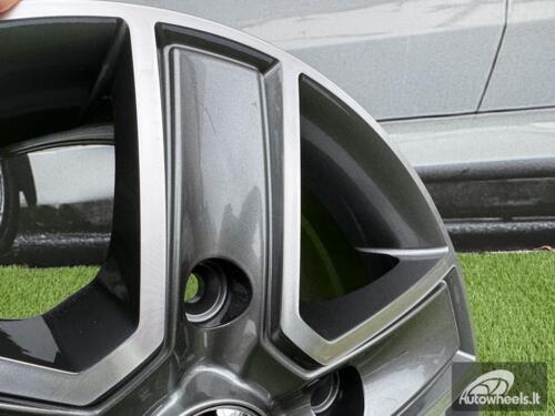 Ratlankis R15x6.5  5X130  ET  50  84.1  BK473  Grey Polished (MG)  For MER  (R)  ((max 1250kg))