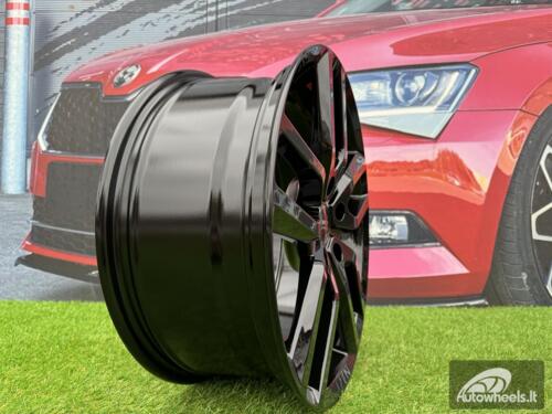 Ratlankis R16x6.5  5X108  ET  42  67.1  B5883  Black (BL)  For RACIN  (R)