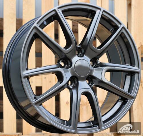 Ratlankis R18x8  5X127  ET  45  71.5  B1436  Hyper Black (HB)  For 4X4  (P)