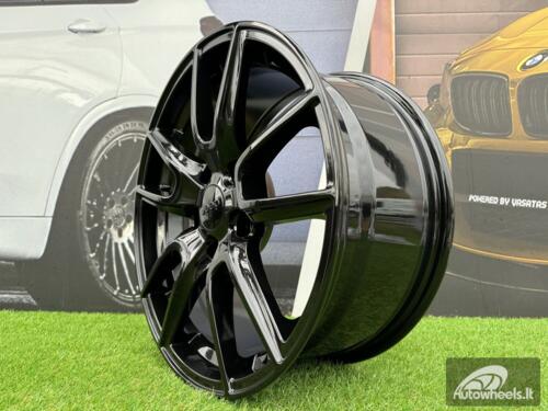 Ratlankis R18x8  5X127  ET  45  71.5  B1436  Black (BL)  For 4X4  (P)