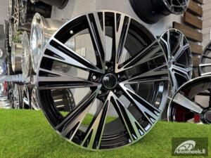 Ratlankis R18x8  5X112  ET  39  66.5  B1424  Black Polished (MB)  For AUD  (Z3)  ((AKC 90 Eur))