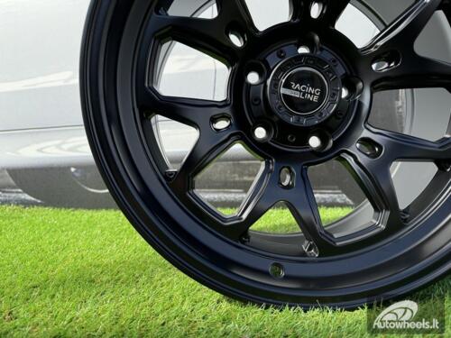 Ratlankis R17x9  5X127  ET  M6  78.1  B1106  Black Half Matt (BLHM)  For 4X4  (R)