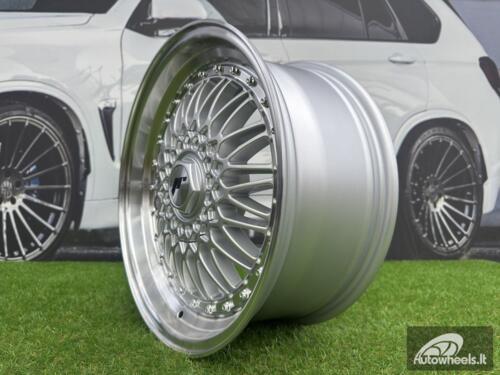 JR Wheels JR9 17x7,5 ET35 5x100/114 Silver w/Machined Lip