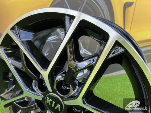 Ratlankis R17x7  5X114.3  ET  48  67.1  B5567  Black Polished (MB)  For KIA  (L6+K2)