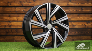 Ratlankis R17x7.5  5X100  ET  45  57.1  B5805  Black Polished (MB)  For VW  (M)