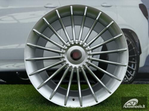 Ratlankis R17x8  5X120  ET  34  72.6  BK273  (BY1023)  Silver Shining (SS)  For BMW  (Z1)