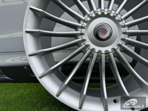 Ratlankis R17x8  5X120  ET  34  72.6  BK273  (BY1023)  Silver Shining (SS)  For BMW  (Z1)