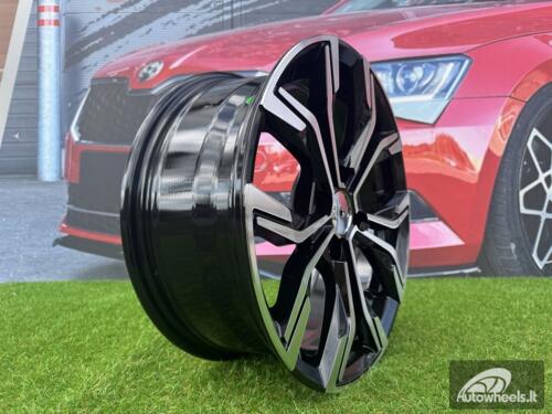 Ratlankis R17x7  5X114.3  ET  43  66.1  B5920  Black Polished (MB)  For RENAU  (K2+L4)