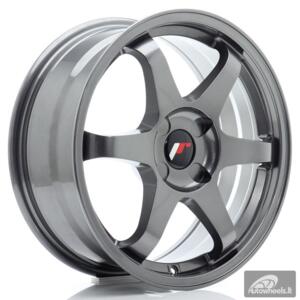 JR Wheels JR3 17x7 ET20-42 4H BLANK Gun Metal