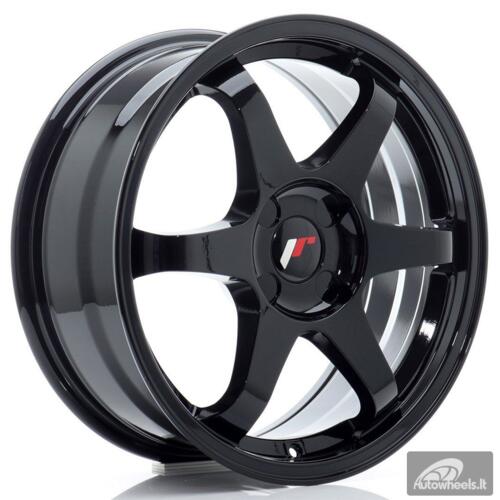 JR Wheels JR3 17x7 ET20-42 4H BLANK Gloss Black