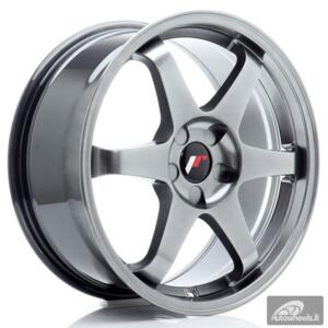 JR Wheels JR3 18x8 ET20-45 5H BLANK Hyper Black