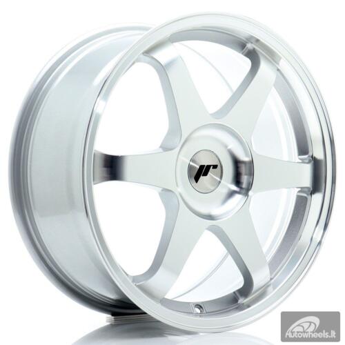 JR Wheels JR3 18x8 ET20-45 BLANK Silver Machined Face