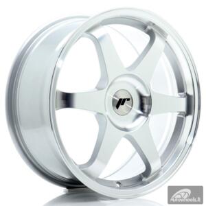 JR Wheels JR3 18x8 ET20-45 BLANK Silver Machined Face