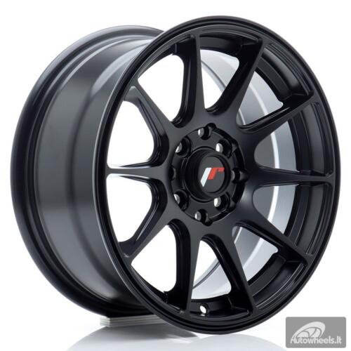 JR Wheels JR11 15x7 ET30 4x100/114 Matt Black