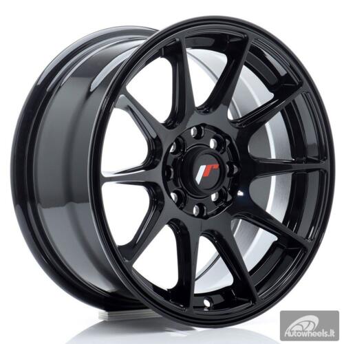 JR Wheels JR11 15x7 ET30 4x100/108 Gloss Black