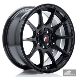 JR Wheels JR11 15x7 ET30 4x100/108 Gloss Black