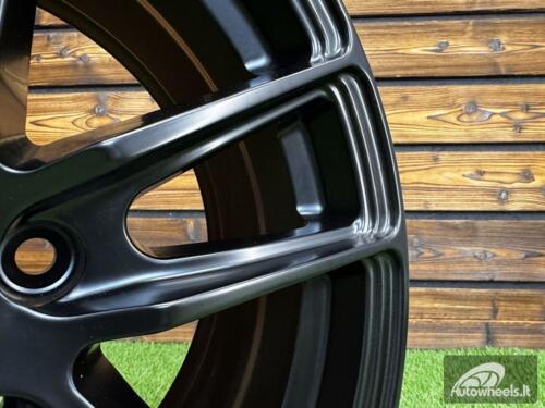 Ratlankis R16x7  5X112  ET  42  66.6  BK1155  Black Half Matt (BLHM)  For RACIN  (P)