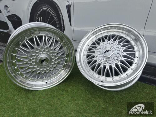 JR Wheels JR9 17x7,5 ET35 5x108/112 Silver w/Machined Lip