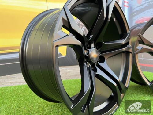 Ratlankis Chevrolet Giza Camaro 1LE LS style | R20X11J 5X120 ET43 66.9 Black half matt (Chevrolet Camaro)