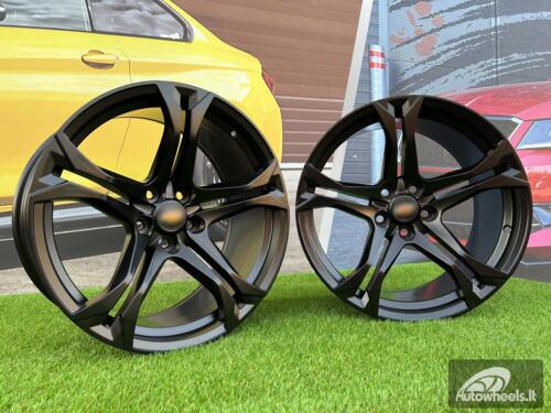 Ratlankis Chevrolet Giza Camaro 1LE LS style | R20X11J 5X120 ET43 66.9 Black half matt (Chevrolet Camaro)