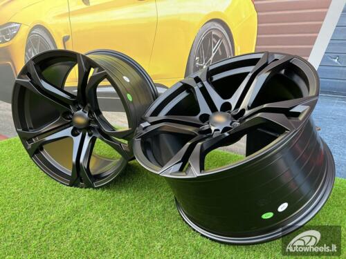 Ratlankis Chevrolet Giza Camaro 1LE LS style | R20X11J 5X120 ET43 66.9 Black half matt (Chevrolet Camaro)
