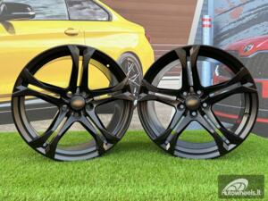 Ratlankis Chevrolet Giza Camaro 1LE LS style | R20X11J 5X120 ET43 66.9 Black half matt (Chevrolet Camaro)