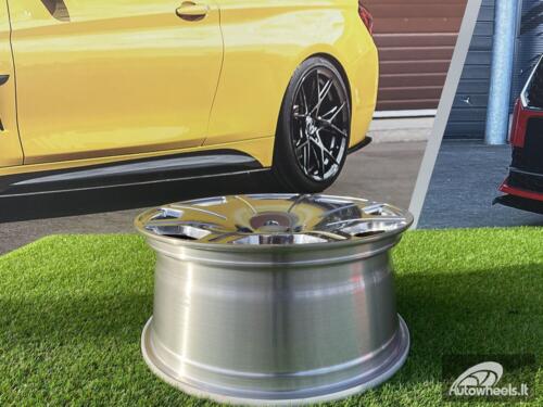 Ratlankis Traffic DTX Monoblock Style 19X8.5J 5X112 ET28 66.6 Grey Diamond Cut  (Audi A4/A6, Mercedes - Benz CLS/E/S)