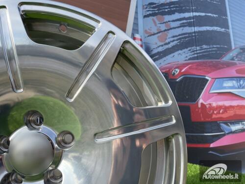 Ratlankis Traffic DTX Monoblock Style 19X8.5J 5X112 ET28 66.6 Grey Diamond Cut  (Audi A4/A6, Mercedes - Benz CLS/E/S)