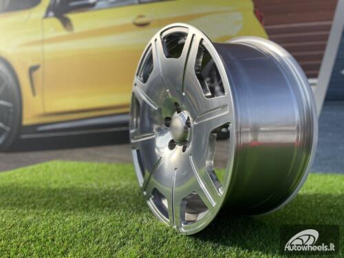 Ratlankis Traffic DTX Monoblock Style 19X8.5J 5X112 ET28 66.6 Grey Diamond Cut  (Audi A4/A6, Mercedes - Benz CLS/E/S)