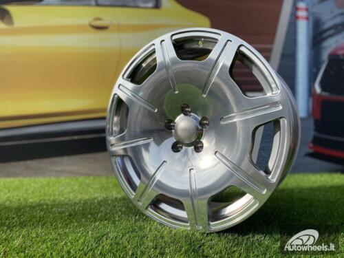 Ratlankis Traffic DTX Monoblock Style 19X8.5J 5X112 ET28 66.6 Grey Diamond Cut  (Audi A4/A6, Mercedes - Benz CLS/E/S)