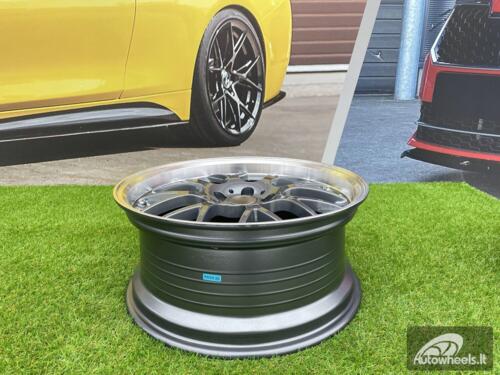 Ratlankis BBS RS-GT Styling 18X8J 5X108 ET38 73.1 Grey with Diamond Cut lip (Volvo V40/S40/V50/V60/S60/V70/V90/S90, Citroen, Peugeot,  Ford, Dodge, Jaguar)