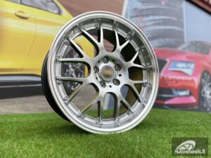 Ratlankis BBS RS-GT Styling 18X8J 5X112 ET38 66.6 Hyper Silver with Diamond Cut lip