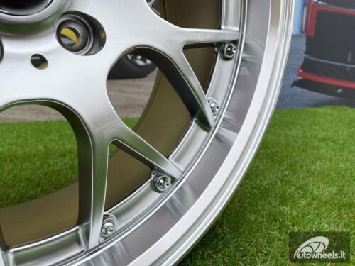 Ratlankis BBS RS-GT Styling 18X8J 5X112 ET38 66.6 Hyper Silver with Diamond Cut lip