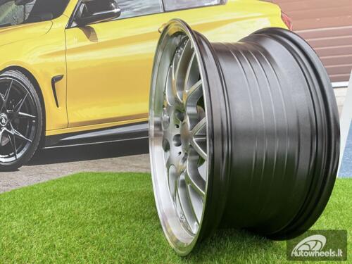 Ratlankis BBS RS-GT Styling 18X8J 5X112 ET38 66.6 Hyper Silver with Diamond Cut lip