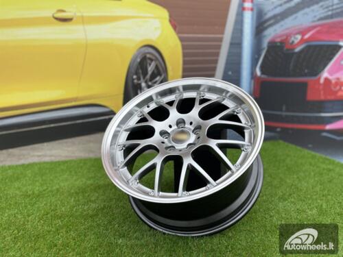 Ratlankis BBS RS-GT Styling 18X8J 5X108 ET38 73.1 Hyper black with Diamond Cut lip 