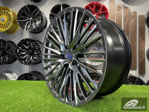 Ratlankis Volvo Multi Spoke style 19X8.5J 5X108 ET38 73.1 Hyper black