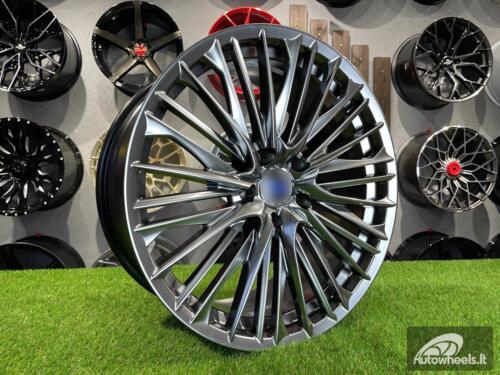 Ratlankis Volvo Multi Spoke style 19X8.5J 5X108 ET38 73.1 Hyper black