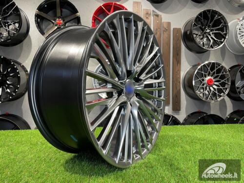 Ratlankis Volvo Multi Spoke style 19X8.5J 5X108 ET38 73.1 Hyper black