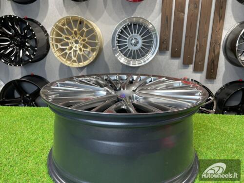 Ratlankis Volvo Multi Spoke style 19X8.5J 5X108 ET38 73.1 Hyper black