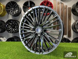 Ratlankis Volvo Multi Spoke style 19X8.5J 5X108 ET38 73.1 Hyper black