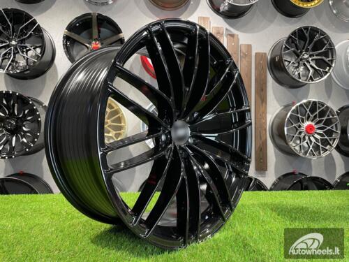 Ratlankis Monark ABT Sportsline style 20X9J 5X112 ET35 66.56 Black gloss (Audi A4/A6/A8, Skoda Superb/Octavia/Karoq/Kodiaq, Volkswagen Passat/Arteon/Tiguan, Seat Ateca/Tarraco, Cupra Formentor)