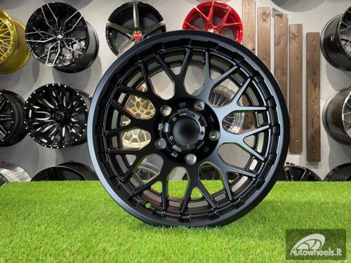 Ratlankis 4X4 fifteen52 Formula GT Cruiser style 17X9J 6X139.7 ET12 110.1 Satin black (Chevrolet Suburban ,Ford Ranger, Mitsubishi Pajero, Lexus LX/GX, Jeep Grand Wagoneer, Nissan Patrol, Toyota Land Cruiser/Hilux/4Runner/FJ Cruiser, VW Amarok)