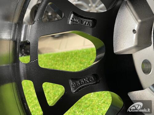 Ratlankis 4X4 fifteen52 Formula GT Cruiser style 17X9J 6X139.7 ET12 110.1 Satin black (Chevrolet Suburban ,Ford Ranger, Mitsubishi Pajero, Lexus LX/GX, Jeep Grand Wagoneer, Nissan Patrol, Toyota Land Cruiser/Hilux/4Runner/FJ Cruiser, VW Amarok)