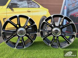 Ratlankis Forged Aston Martin DBX and DBX 707 style | R23X11.5J 5X128 ET40 75.1 Gloss black with Diamond Cut Face