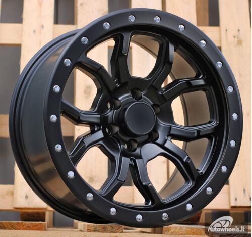 Ratlankis R17x9  6X114.3  ET  0  66.1  B1898  Black Half Matt (BLHM)  For 4X4  (P)  (4X4)