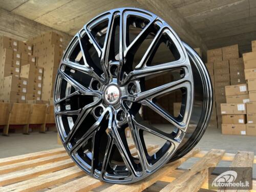 Ratlankis R18x8  5X160  ET  50  65.1  B1262  Black (BL)  For FORD  (Z2)  ((max 1250 kg))