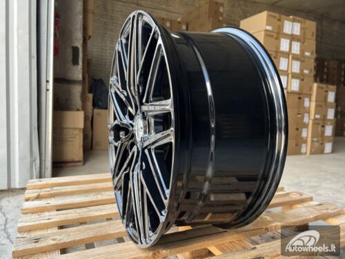 Ratlankis R18x8  5X160  ET  50  65.1  B1262  Black (BL)  For FORD  (Z2)  ((max 1250 kg))