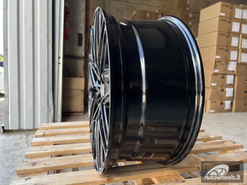 Ratlankis R18x8  5X160  ET  50  65.1  B1262  Black (BL)  For FORD  (Z2)  ((max 1250 kg))