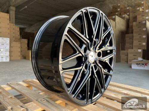 Ratlankis R18x8  5X160  ET  50  65.1  B1262  Black (BL)  For FORD  (Z2)  ((max 1250 kg))